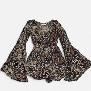 Abercrombie & Fitch Paisley Romper Size XS